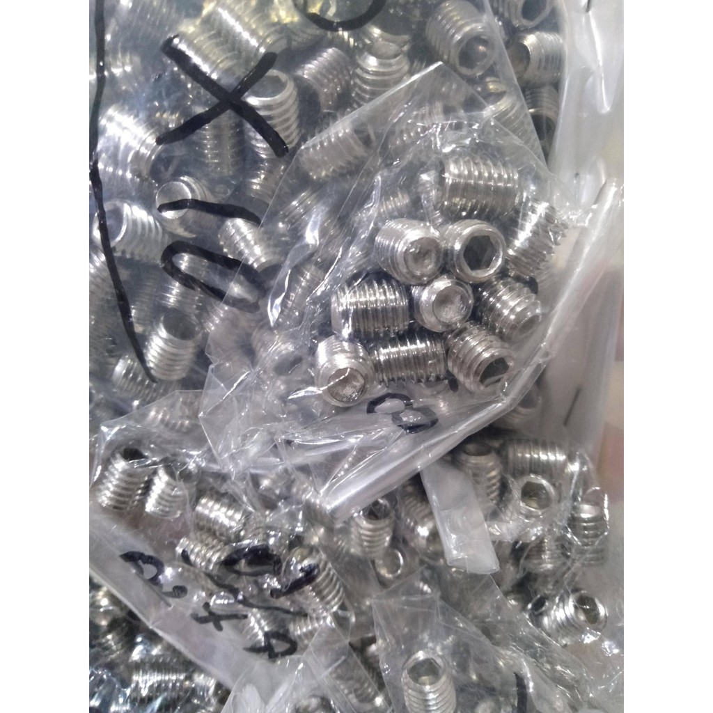 BAUT STAINLESS L TANAM M8 X 8 THE TAIWAN