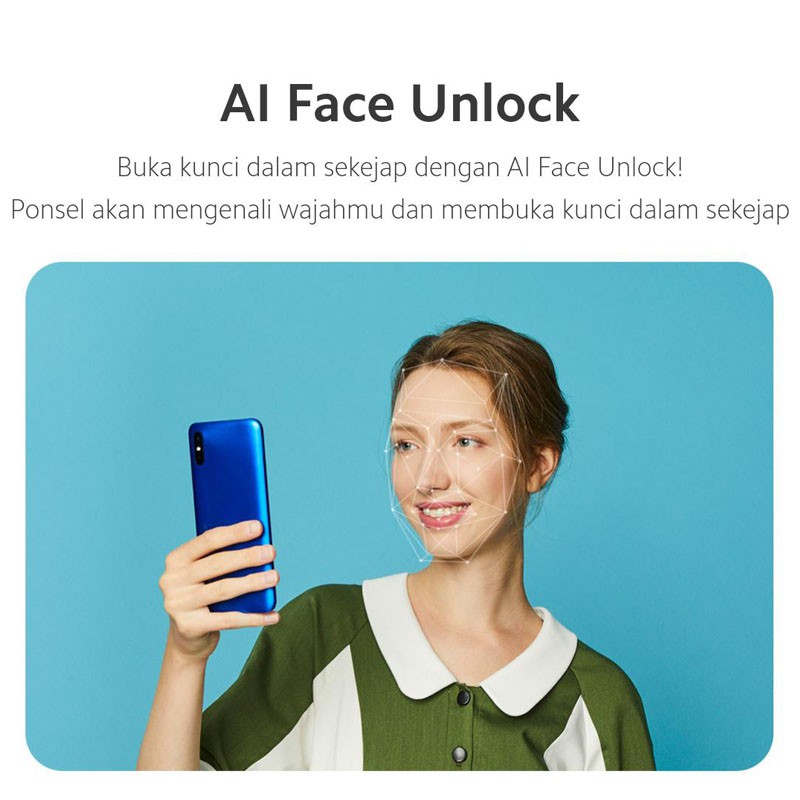 Xiaomi Redmi 9A 2/32GB + 3/32GB Garansi Resmi