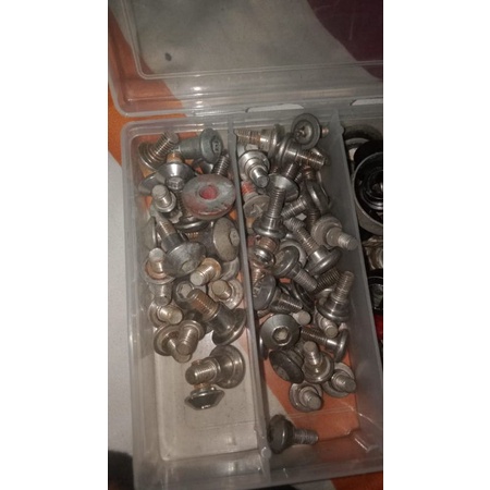 Baut body ori copotan cbr lokal baut step cbr k45a lokal