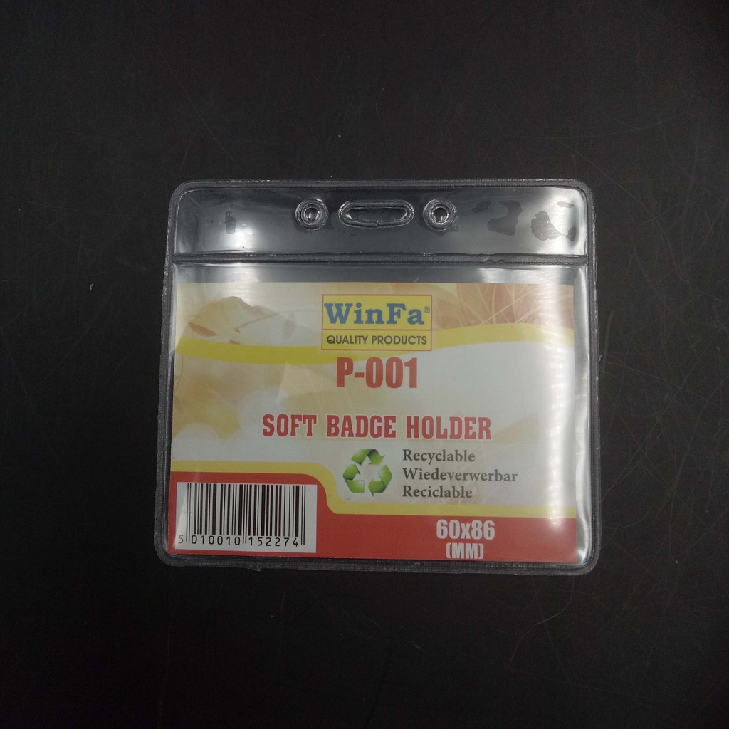 

Plastik ID card (86x54mm) Horizontal isi 100 pcs