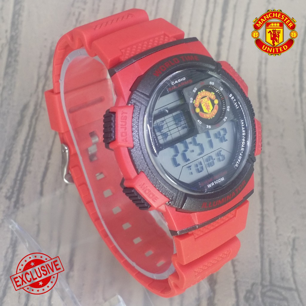 [SUPER EXCLUSIVE] JAM CASIO ILLUMINATOR MANCHESTER UNITED DIGITAL