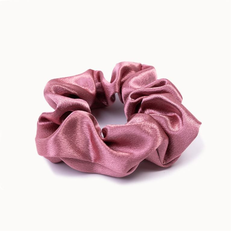 Scrunchie Satin - Kunciran Ikat Rambut Cepol Hijab / Jilbab [ Gratis Ongkir / Cod ]
