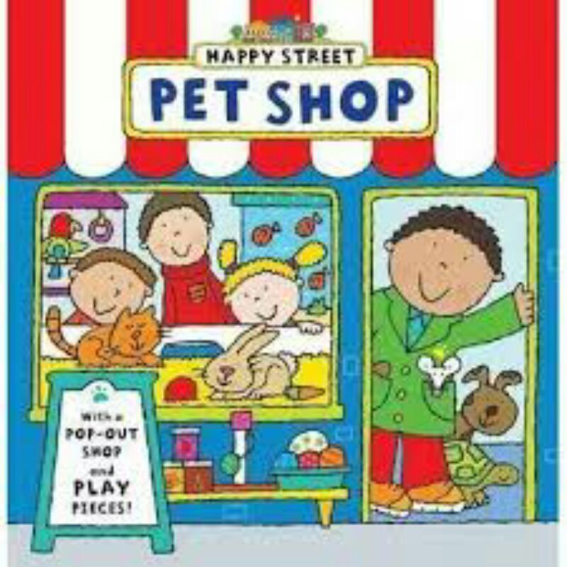 HAPPY STREET PET SHOP BOOK