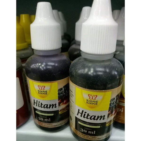 

Pewarna Makanan Hitam Medan Kitchen 30 ml
