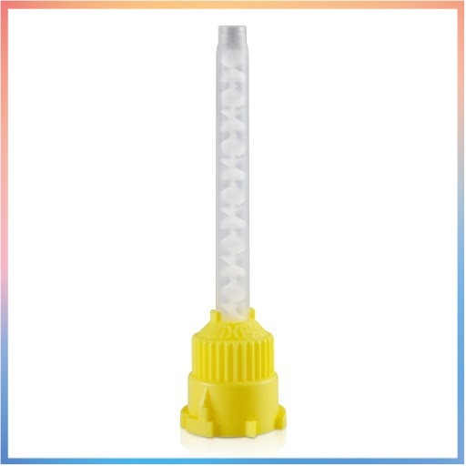 Mixing Tip Dental Yellow For Cement Sudah AKL Fig 3 Eceran