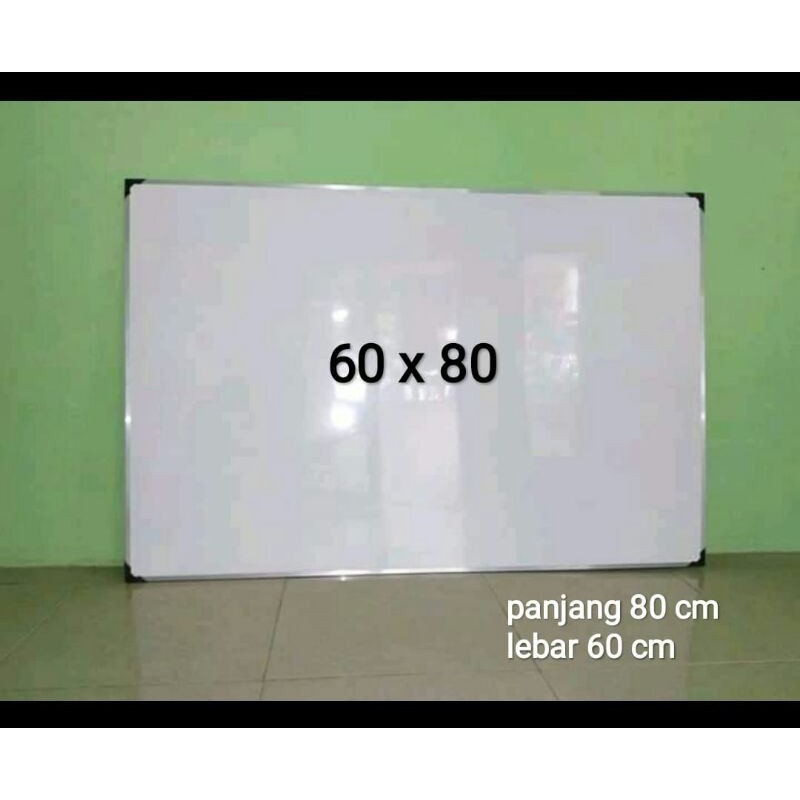 

whiteboard papan tulis 60 x 80 cm