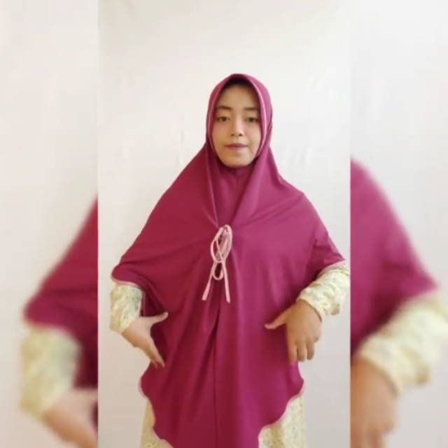 Khadijah 3 in 1 syar'i jersey airis