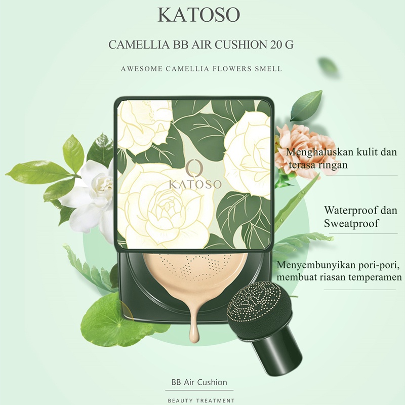 (BPOM) Katoso Camellia BB Air Cushion - 20g