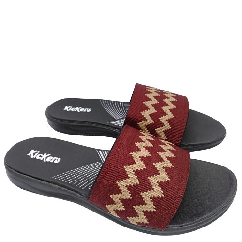 Sandal wanita kickers teplek bisban rajut import asli original sendal flat pesta distro slide terbaru termurah korean style slip on casual slop kasual santai selop perempuan dewasa cewek remaja simple kekinian premium branded cuci gudang gratis ongkir COD