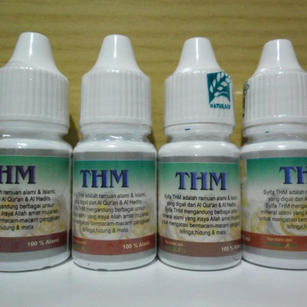 Herbal THM Obat Tetes Herbal Telinga Hidung dan Mata / Obat Gurah Mata