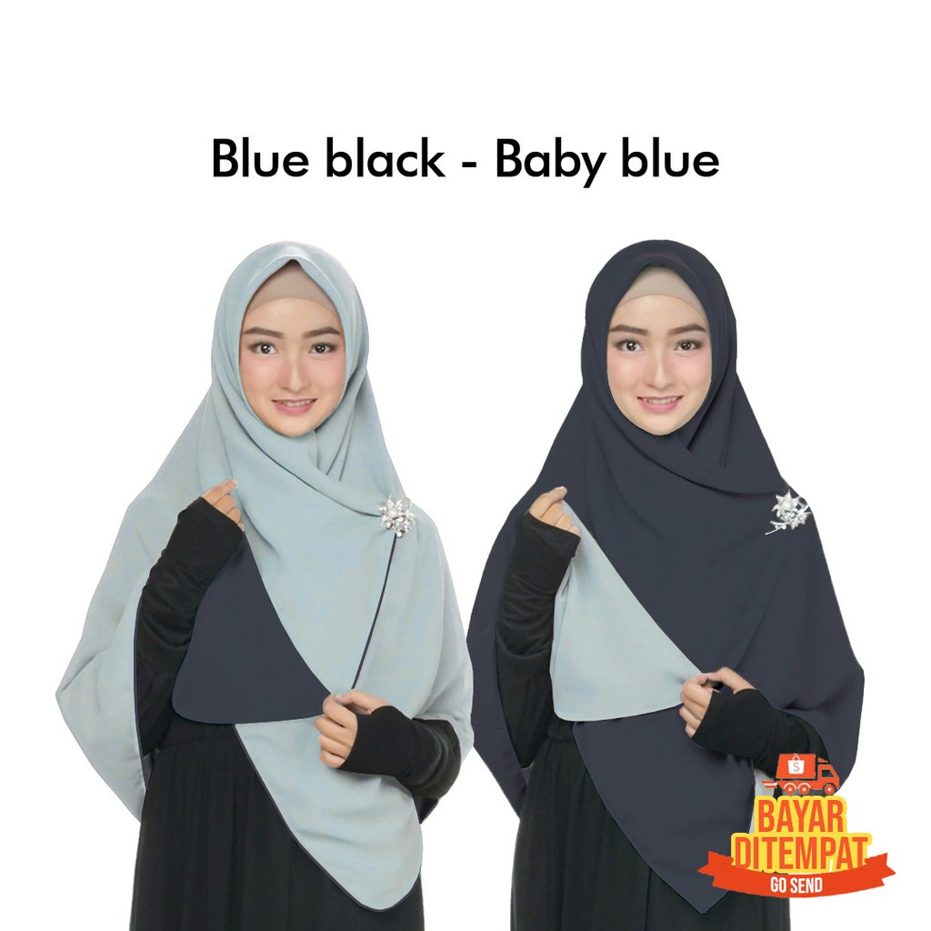 Tutorial Hijab Segi  Empat  Lapis Dua  Modelhijab44