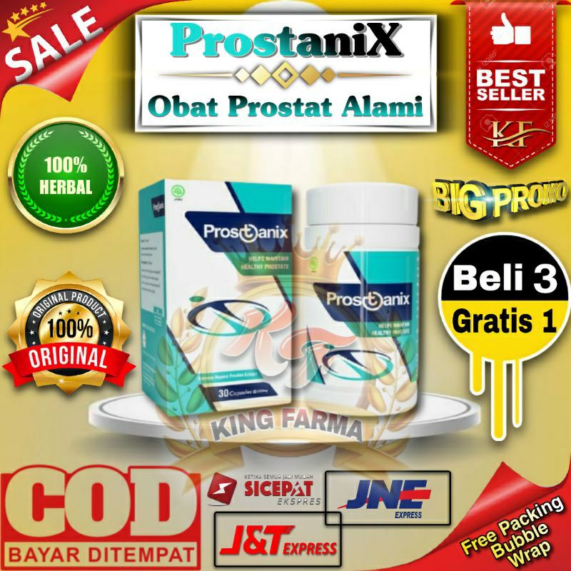 PROSTANIX OBAT KANKER PROSTAT ORIGINAL OBAT HERBAL ALAMI ISI 30