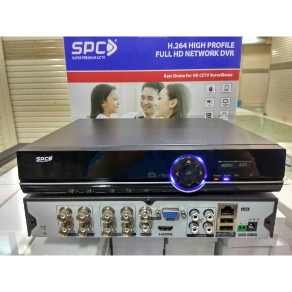 Digital Video Recorder / DVR SPC 5 in 1 Support Camera 8 Channel GARANSI RESMI