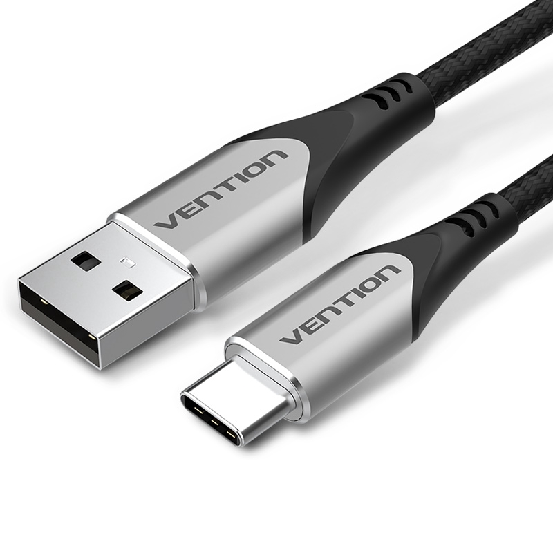 Vention Kabel Data Type C Cable Quick Charge Nylon USB A to USB C Cable 3A Fast Charging Compatible