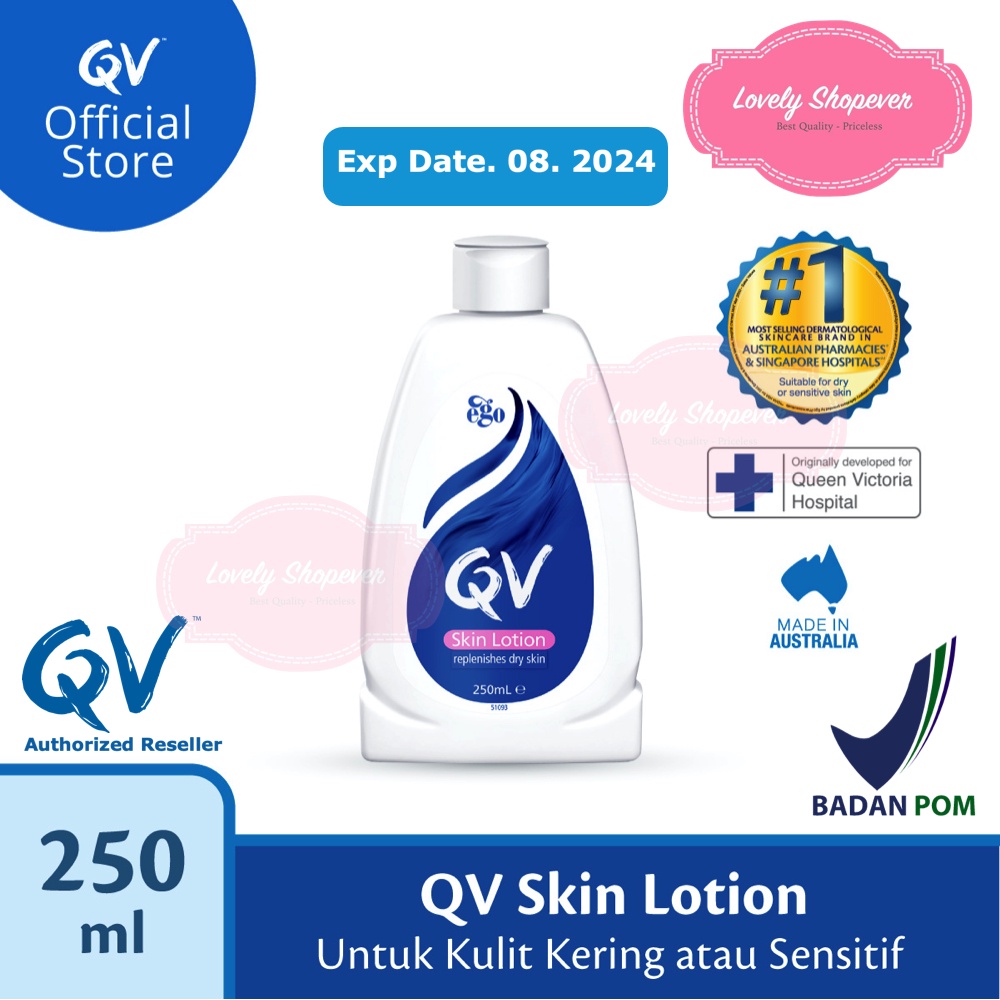 QV Skin Lotion 250ml 250 ml 500 ml 500ml EGO BPOM