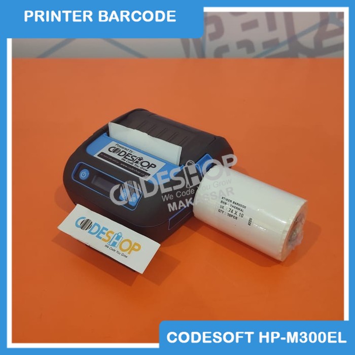 Promo Codesoft HP-M300EL Portable Printer Garansi Resmi