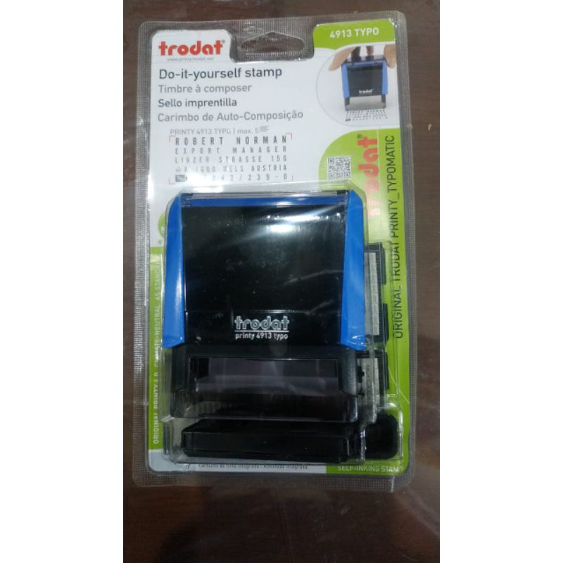 

TRODAT PRINTY 4913, 4912 dan 4911 TYPO