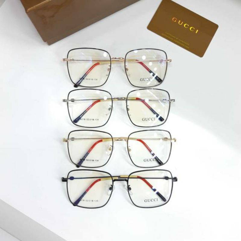 frame kacamata Gucci | kacamata kotak | kacamata trendy | kacamata minus | kacamata terbaru | kcmata