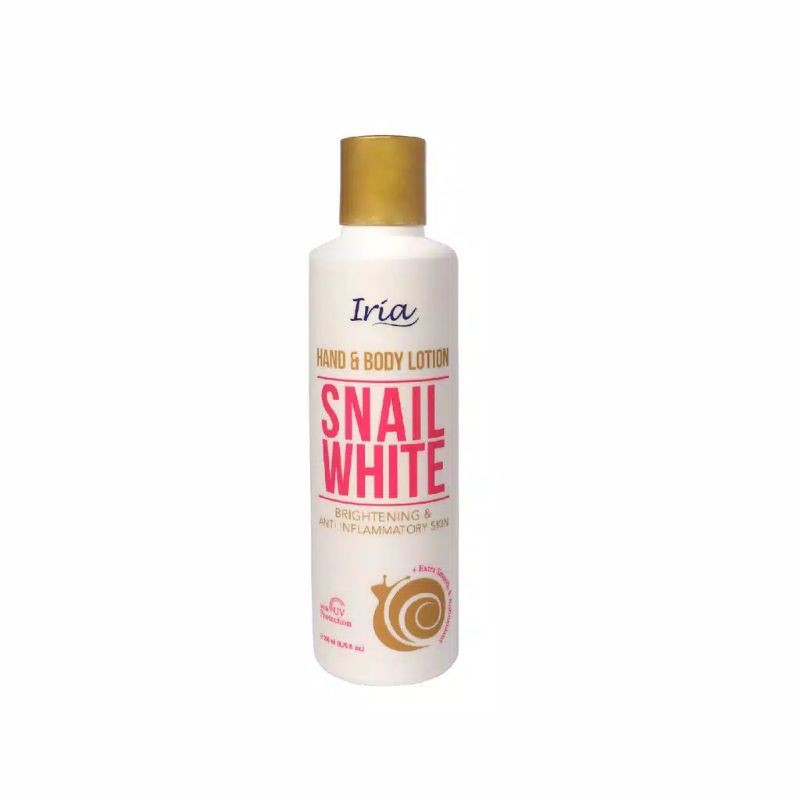 Iria Hand & Body Lotion Snail White - 200ml