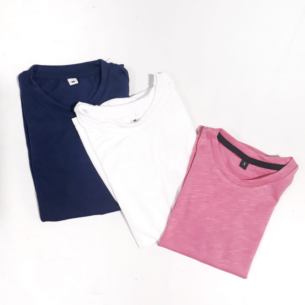 CECACIA BASIC TEES/ KAOS POLOS ANAK 1-5 TH