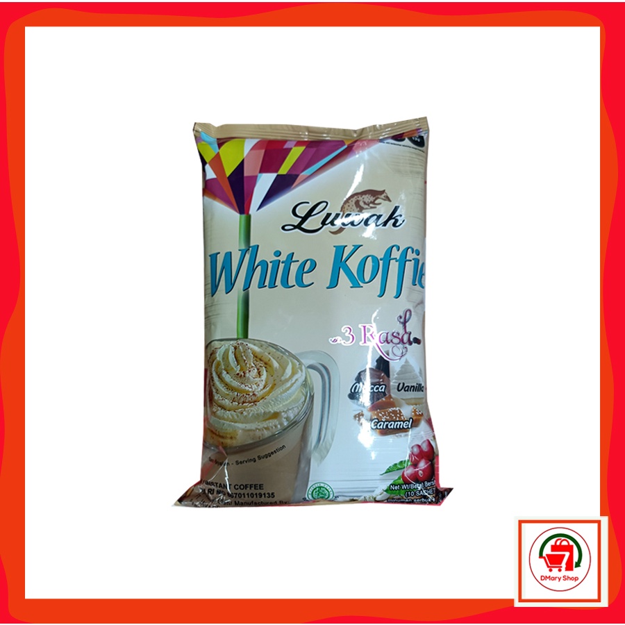 

Luwak White Koffie 3 Rasa 10 Sachet 200Gram