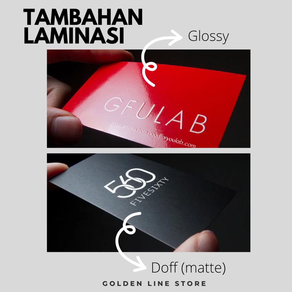 

Laminasi Glossy Mengkilap Doff Matte Elegan Berkualitas