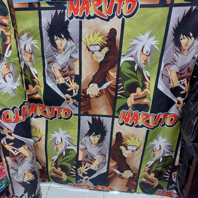 Bahan Kain Sprei Meteran Katun Microtex Disperse Motif Anak | Griya Sprei