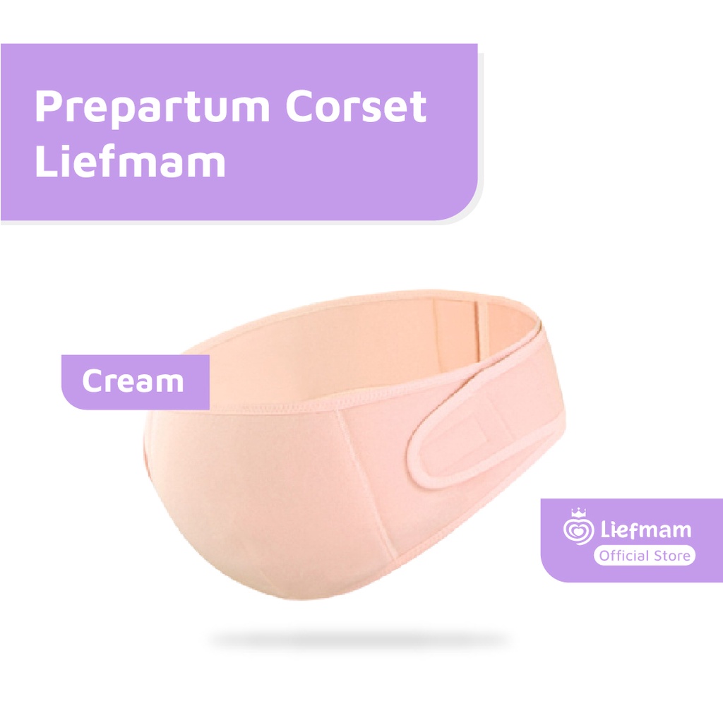 Prepartum Corset Liefmam (Zaraya) - Korset Hamil Mencegah Nyeri Punggung