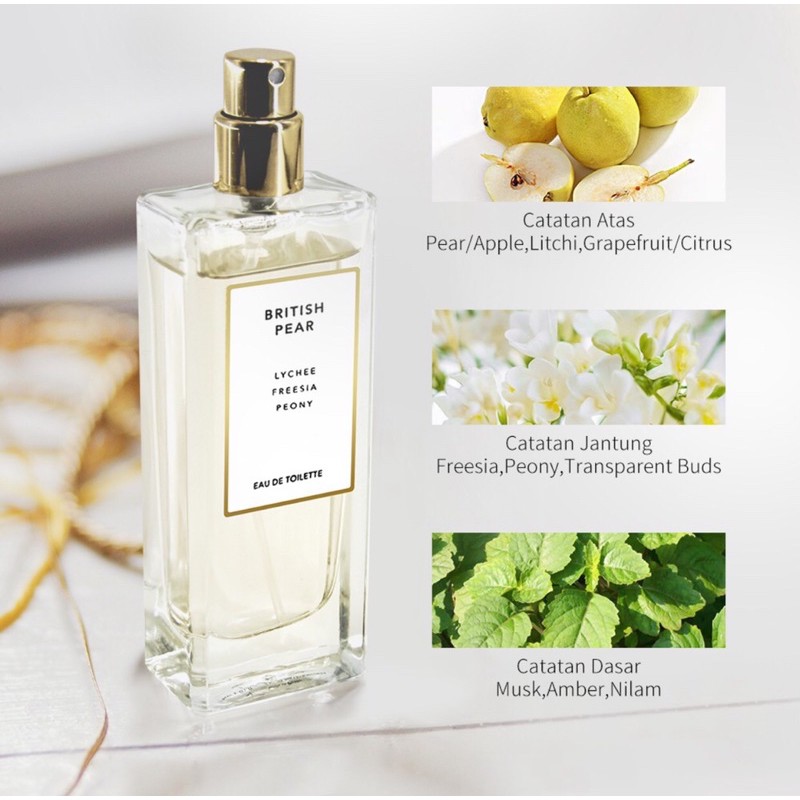 Parfum MINISO British Pear | Wild Strawberry