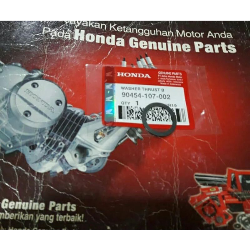 Washer Thrust B Atau Ring Gigi Ratio Honda GL 100 GL 125 CB 100 CB 125 CG 110 CG 125 GL Pro GL Max N