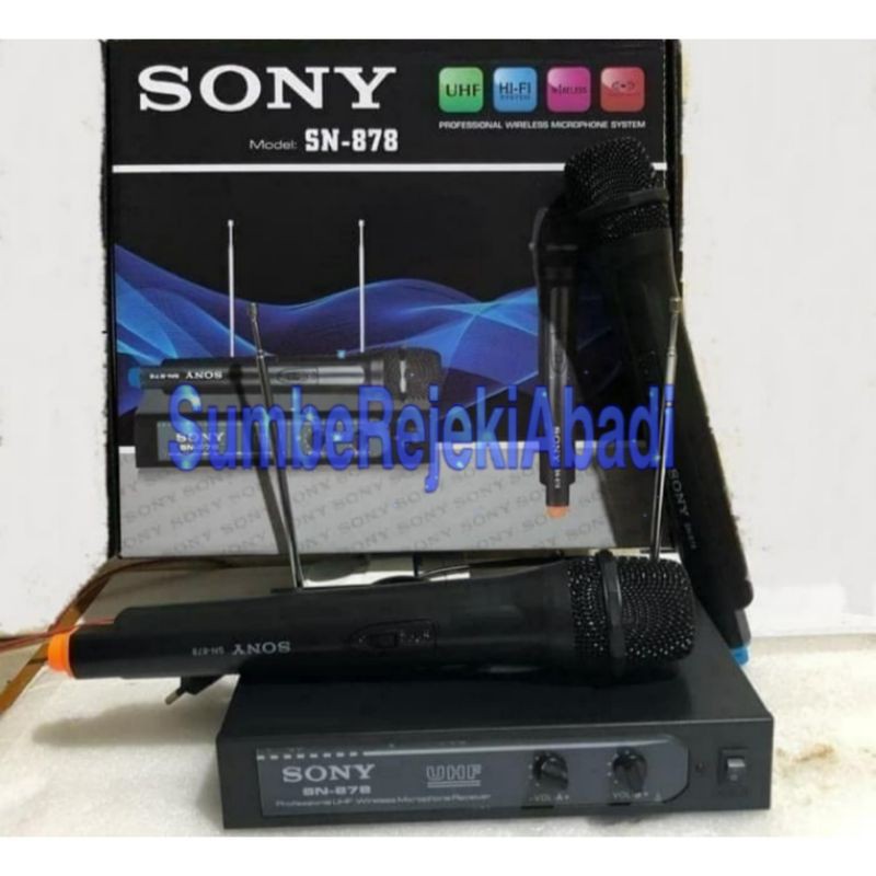 MIC WIRELESS SONY SN878