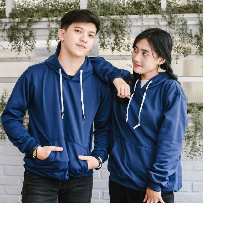 Langsung Beliii.. JAKET HOODIE POLOS COUPLE PRIA WANITA SIZE M-L-XL / ARMY / ABU TUA / SWEATER COUPL