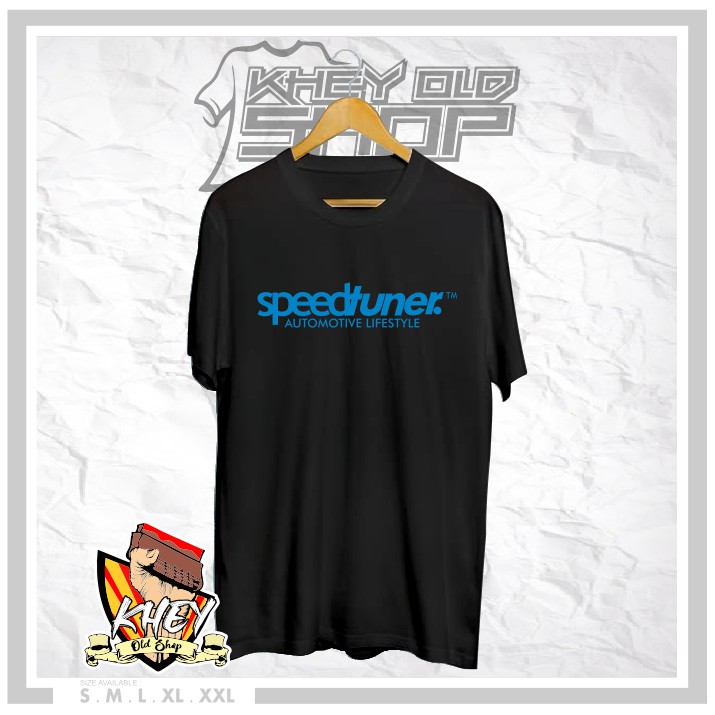 Kaos Baju Racing SpeedTuner Logo Kaos Distro Otomotif - Khey Old Shop