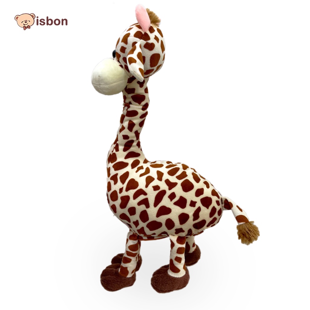 Boneka Jerapah  Giraffe Goyang Dancing Plus Viral Wajib Punya Bisa Rekam Suara dan Putar Musik ISTANA BONEKA