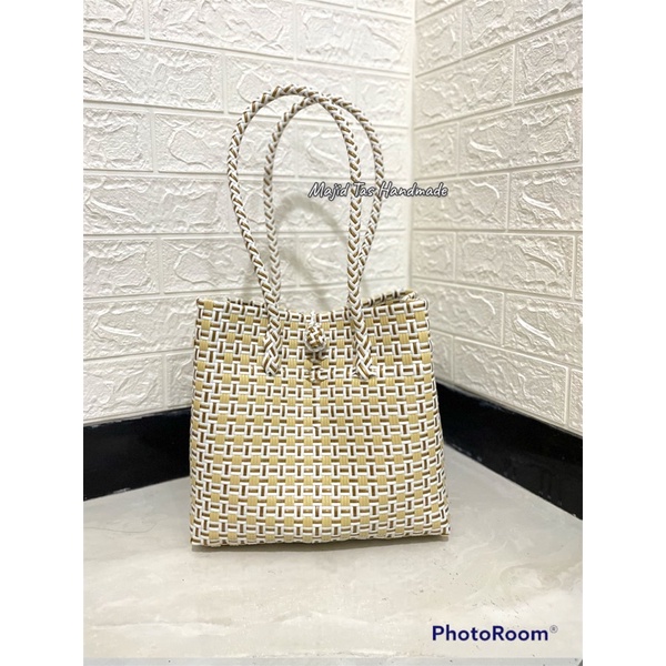 Tas Jali Premium Krem Tas Wanita Untuk Liburan Limited READY STOK