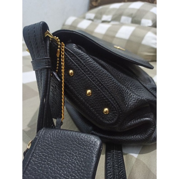 papillon bag leather