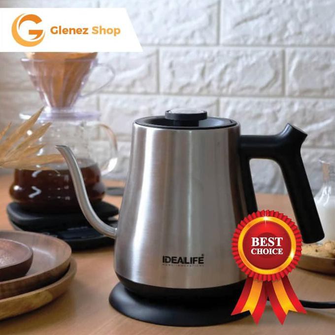 (READY COD) Teko Ketel Leher Angsa Listrik/Teko Kopi Teh Leher Angsa Listrik IL112 BIG SALE