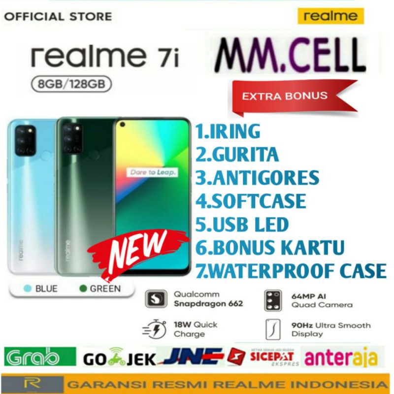 REALME 7i RAM 8/128 GB | Narzo 50a | C15 4/128  GARANSI RESMI REALME INDONESIA