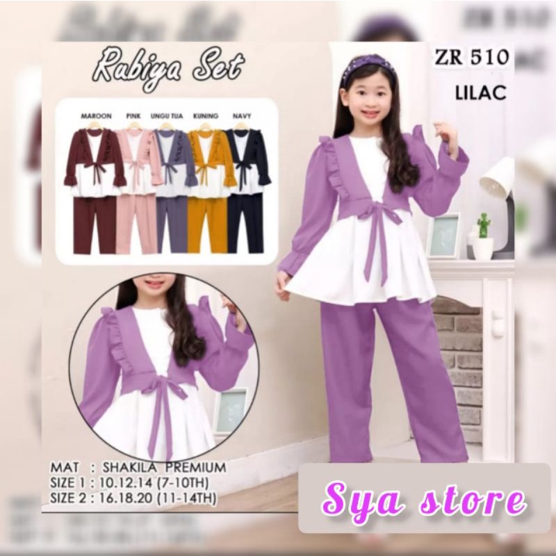 setelan anak Andin/baju anak Andin