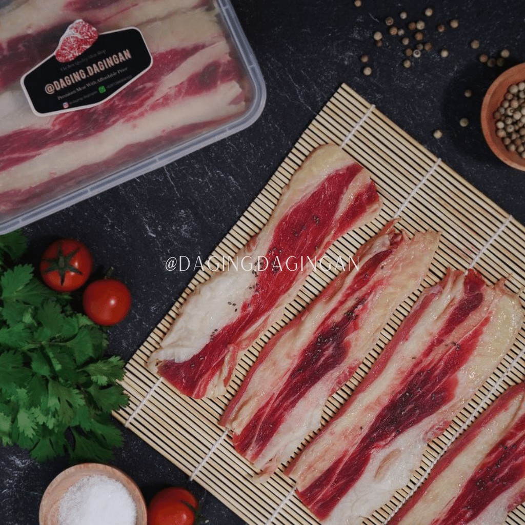 

Shortplate Slice US / Daging Slice / Beef Slice