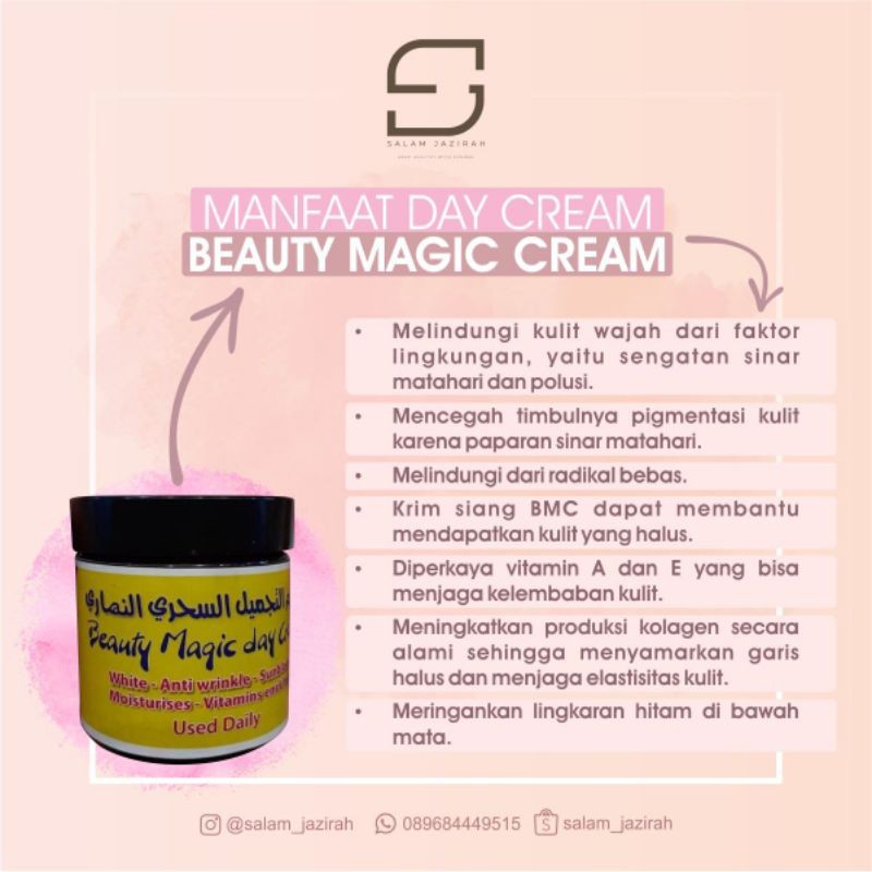 Beauty Magic Cream Arab 100 Original Mekkah Bmc Free Mask Shopee Indonesia