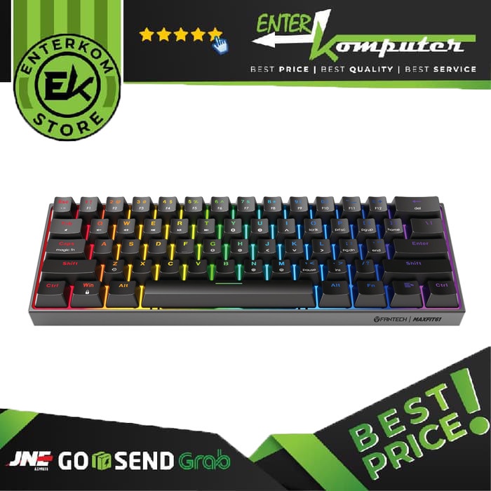 Fantech MK857 MAXFIT6 TKL 60% Mechanical Gaming keyboard