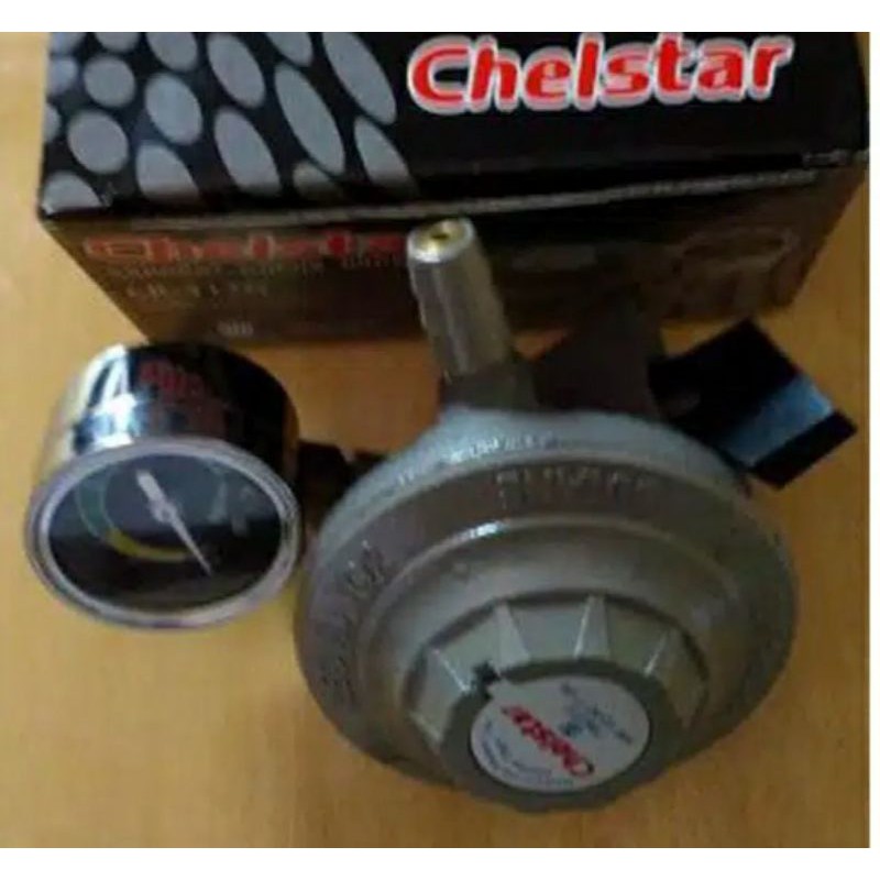 REGULATOR KOMPOR GAS STARCAM TEKANAN RENDAH  SC-T12RMETER