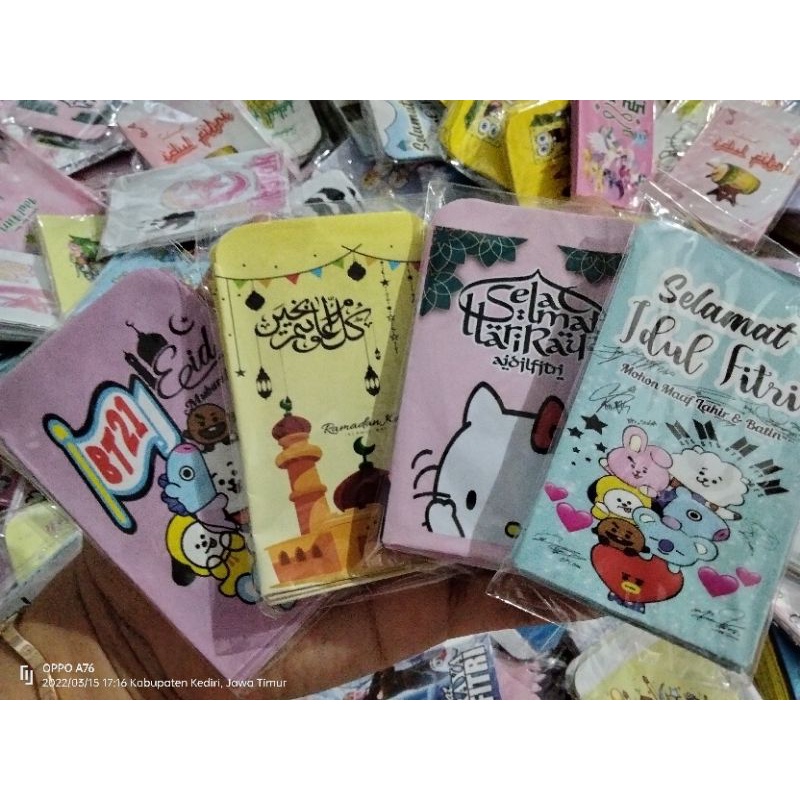 

AMPLOP LEBARAN KARAKTER UKURAN 6*9cm SUDAH LEM