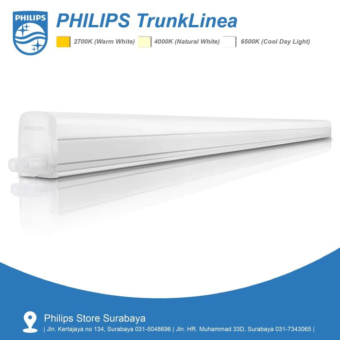 Lampu philips 31097 / 31094 / 31091 TrunkLinea 13W wall lamp LED