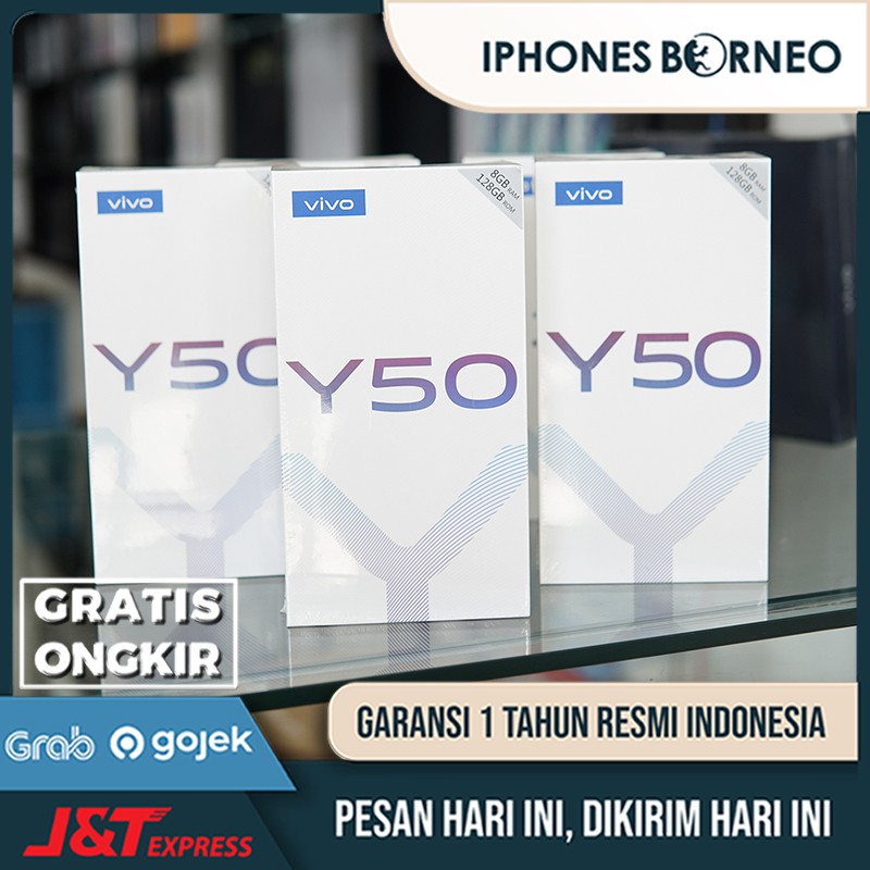 VIVO Y50 8/128 GB NEW GARANSI 1 TAHUN | Shopee Indonesia