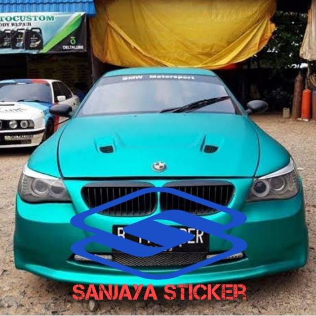 Stiker Mobil Hijau Doff - Sticker Mob   il Warna Hijau