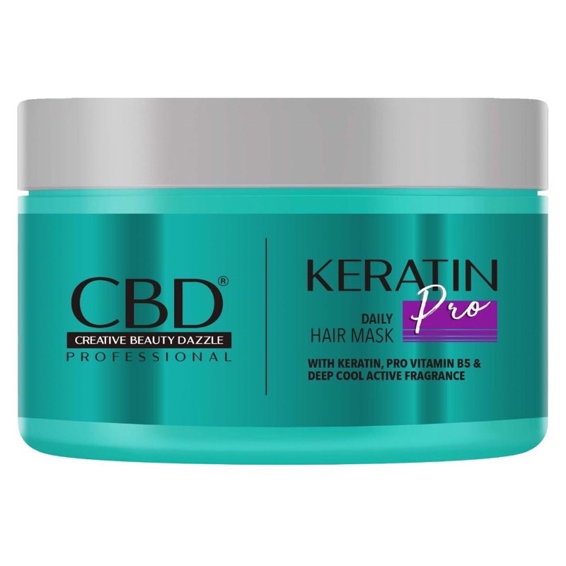 CBD Keratin PRO Series Daily Treatment (BIRU) Shampo Conditioner Hair Mask Vitamin Spray