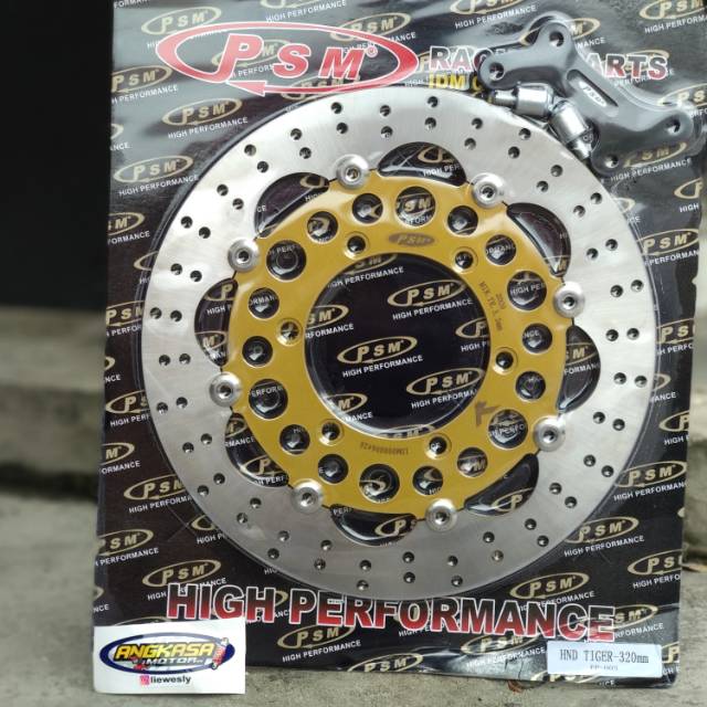 Disk piringan floating psm 320mm honda tiger,cb150r old plus braket