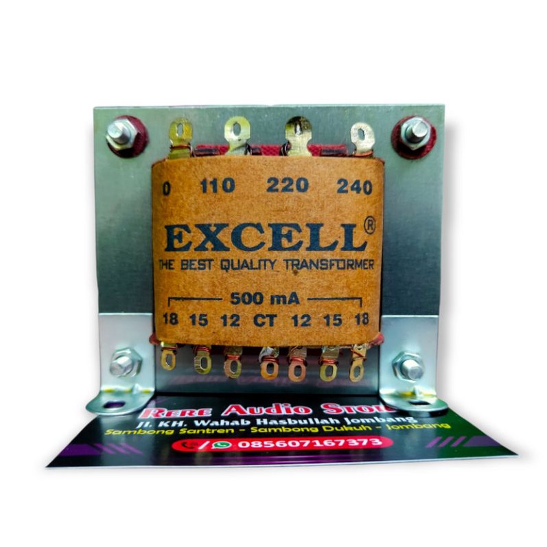 Trafo EXCELL Murni 5A Besar CT 32V Travo Original